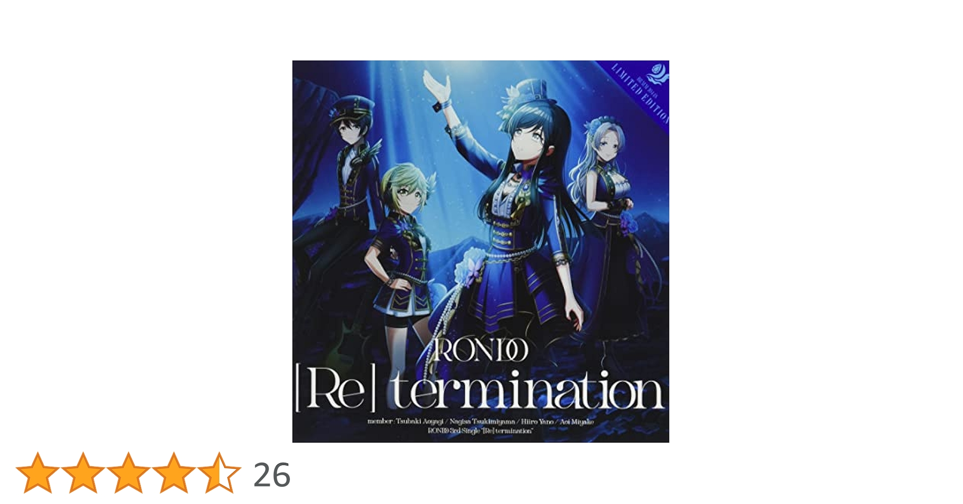 D4DJ 燐舞曲 memorial Album「-未来-」完全受注生産特装盤 燐舞曲 memorial Album「-未来-」【完全受注生産特装盤（CD+